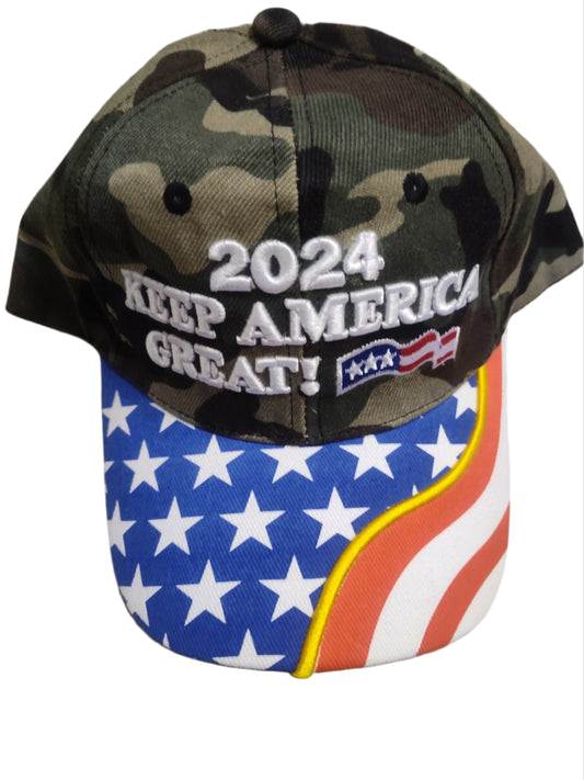 USA Flag MAGA Hat
