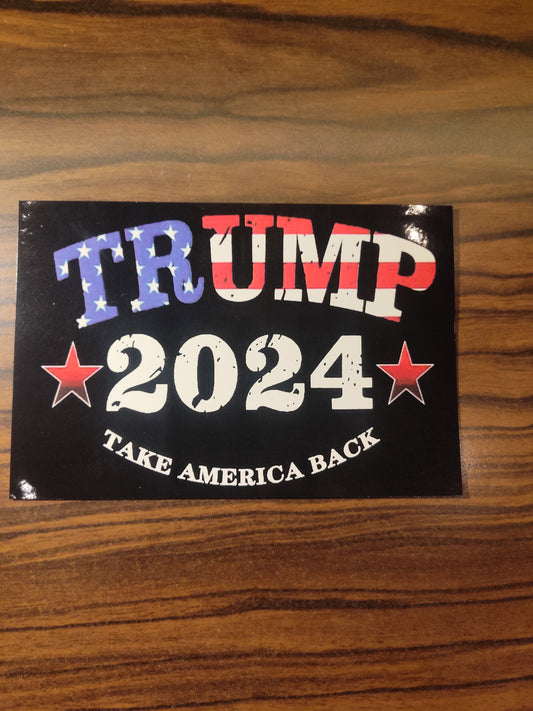 Take America Back Sticker (Black)